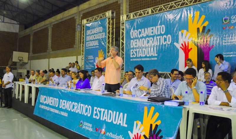 ricardo coutinho orçamento democrático