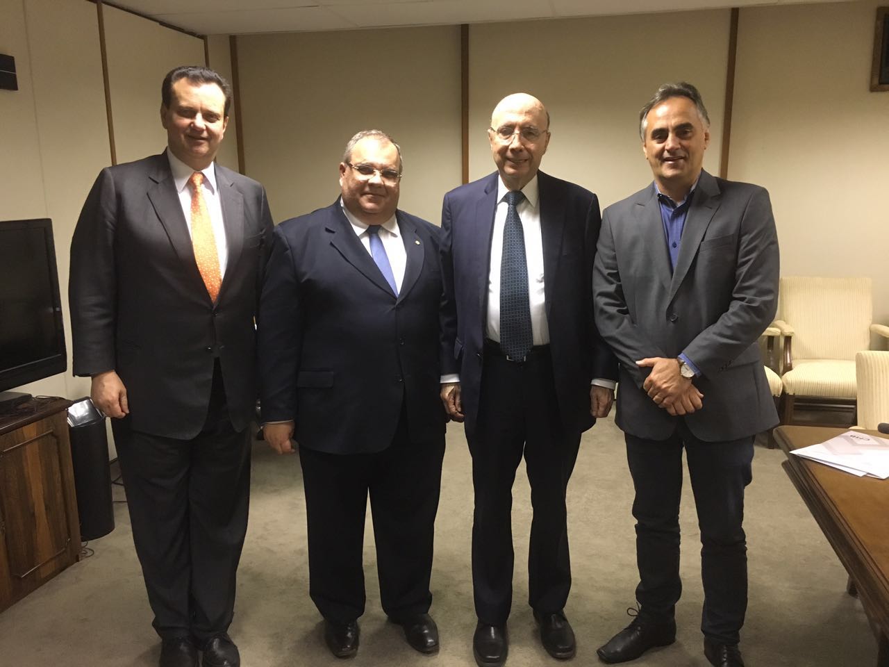 cartaxo rômulo kassab e henrique meirelles