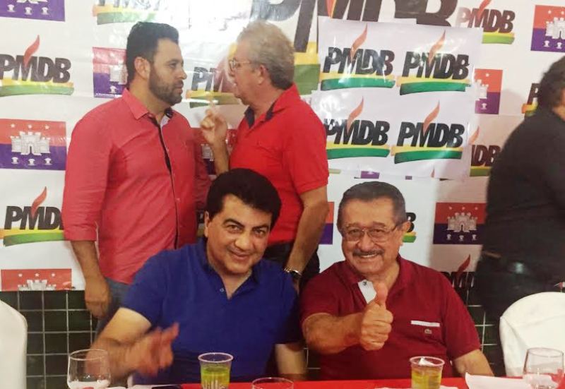 manoel junior e maranhão convenção pmdb