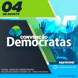 democratas convenção joão pessoa