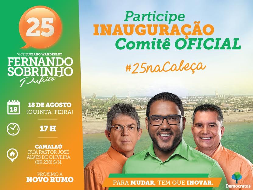 fernando sobrinho lançamento comite