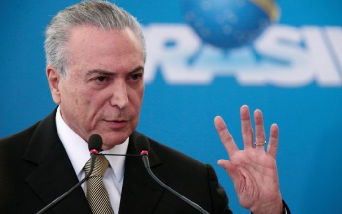 Temer faz pronunciamento e anuncia uso das forças federais para acabar protestos