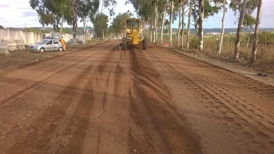 Obras de restauração da rodovia ligando BR-101 a Jacumã estão em ritmo acelerado