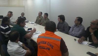 Transposição: MPF em Sousa reúne órgãos para tratar de segurança da barragem São Gonçalo