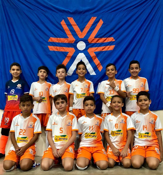 Equipe sub-9 da APCEF vence campeonato paraibano de futsal e se prepara para Taça Brasil