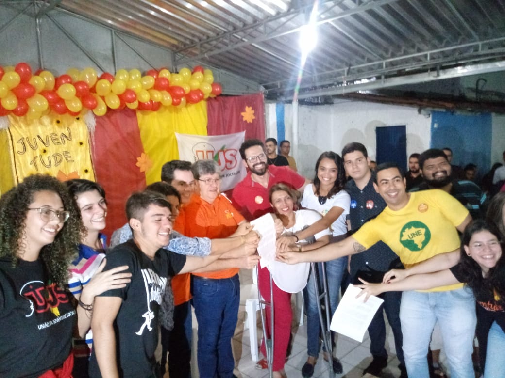 Veneziano se compromete com a juventude do PSB em ser porta-voz dos seus direitos