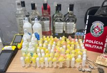 PM encerra festa após encontrar substâncias entorpecentes em Campina Grande