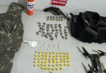 PM prende suspeito, apreende até drone e desarticula ponto de apoio ao crime na Paraíba