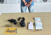 Preso suspeito de roubo de ouro; arma de fogo é apreendida e crime elucidado na Capital