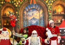 Casa do Papai Noel pode ser visitada aos sábados e domingos, no Parque Solon de Lucena