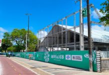 Megaestrutura do 41° Salão do Artesanato Paraibano está quase pronta na orla de João Pessoa