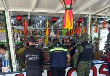 Sudema integra operação conjunta para coibir venda irregular de fogos com estampido no Réveillon