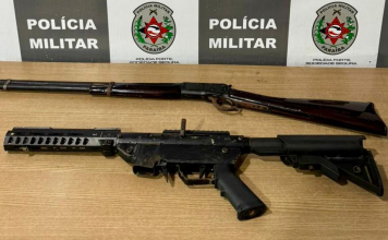 Operação integrada: PM apreende armas de fogo em João Pessoa