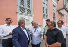 João Azevêdo se reúne com presidente do Vila Galé para instalação de hotel do grupo português no Centro Histórico da Capital