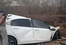Acidente na BR-230 deixa cinco mortos e um ferido, no Cariri Paraibano