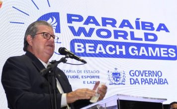 Paraíba World Beach Games 2026 movimentará a orla de João Pessoa entre 25 de fevereiro e 2 de abril