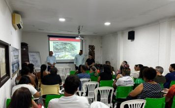 Reunião intersetorial debate ações integradas para preservação da Falésia da Penha e Rio do Cabelo