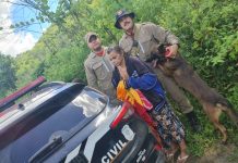 Polícia Civil e Corpo de Bombeiros localizam mulher desaparecida em área rural de Aroeiras