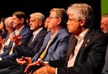 João Azevêdo prestigia Convenção Nacional do PSB que oficializou Geraldo Alckmin como vice de Lula