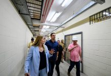 Governador Lucas Ribeiro visita obras do Complexo Penitenciário de Gurinhém, em fase final de execução