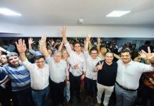 Em convenção, PRD e Solidariedade confirmam apoio à reeleição de Lucas