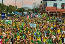 No 7 de Setembro, Fábio Lopes lidera mega carreata da direita na Paraíba